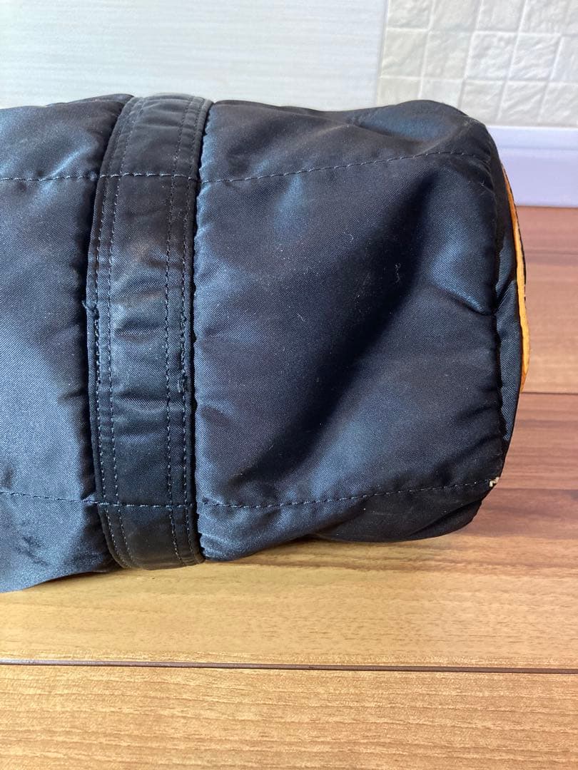 ポーター タンカー ドラムバッグ ミニボストンバッグ 黒 ナイロン