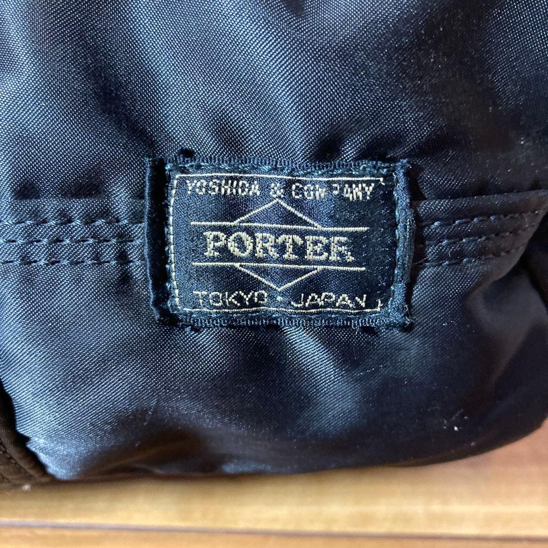 ポーター タンカー ドラムバッグ ミニボストンバッグ 黒 ナイロン