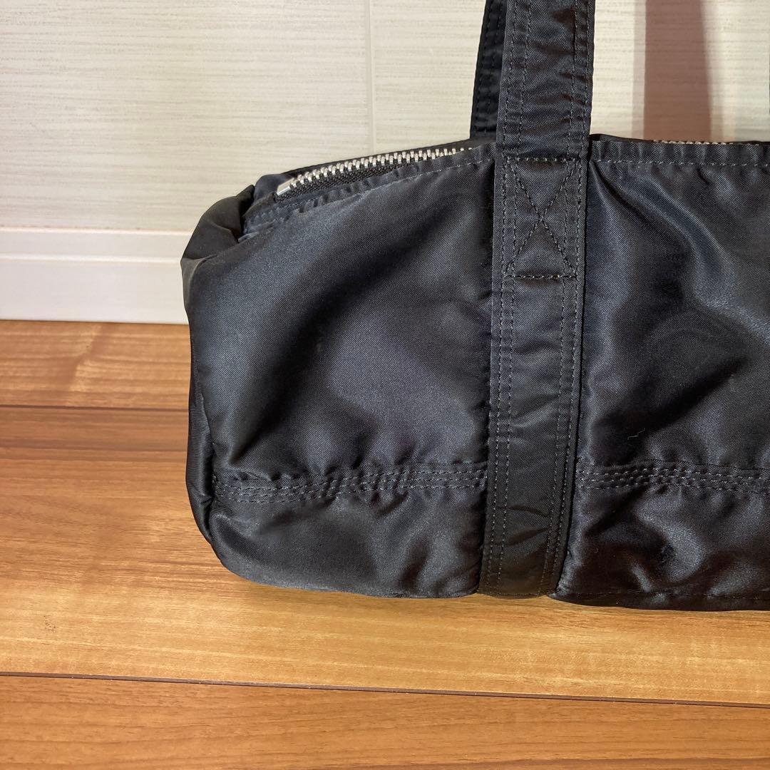 ポーター タンカー ドラムバッグ ミニボストンバッグ 黒 ナイロン