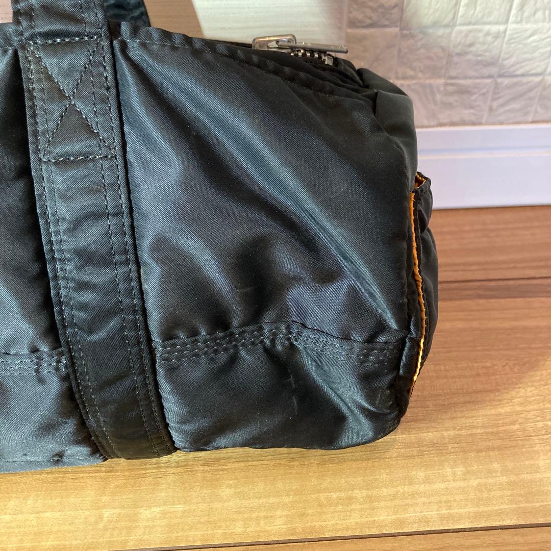 ポーター タンカー ドラムバッグ ミニボストンバッグ 黒 ナイロン