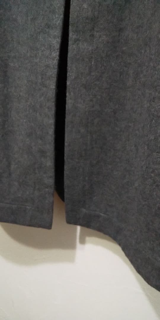 pierre cardanピエールカルダン★ファー付きロングベスト44 (LL)