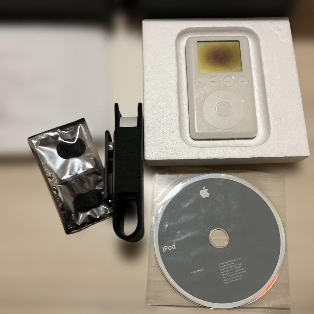 ⚫︎iPod第3世代⚫︎40GB⚫︎箱説明書付属品付き⚫︎ジャンク⚫︎
