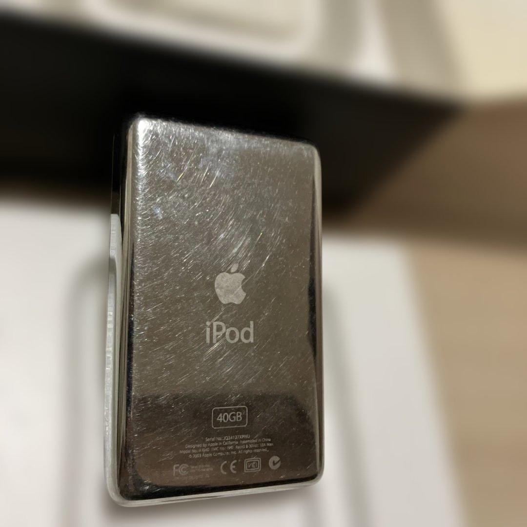 ⚫︎iPod第3世代⚫︎40GB⚫︎箱説明書付属品付き⚫︎ジャンク⚫︎