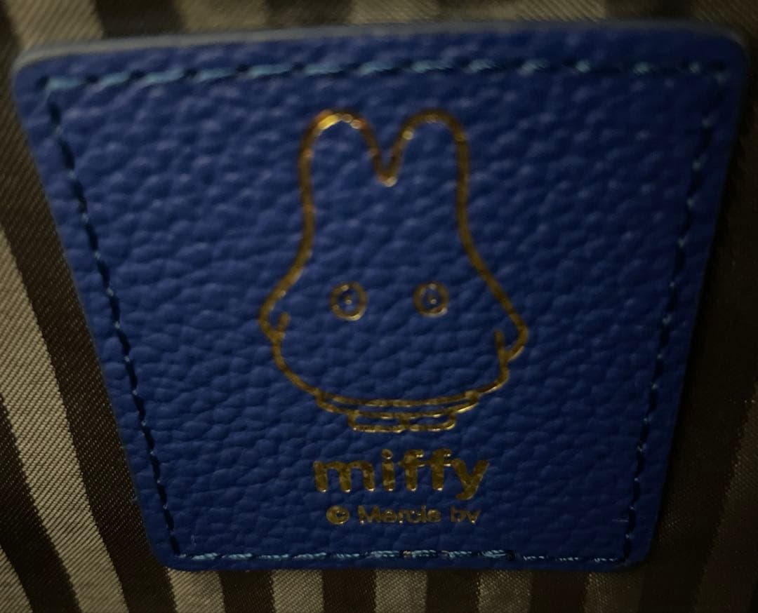 ミッフィ　Samantha Thavasa 長財布　ブルー