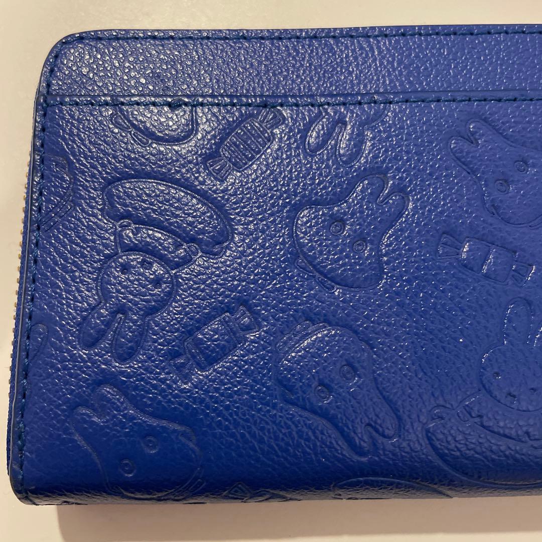 ミッフィ　Samantha Thavasa 長財布　ブルー
