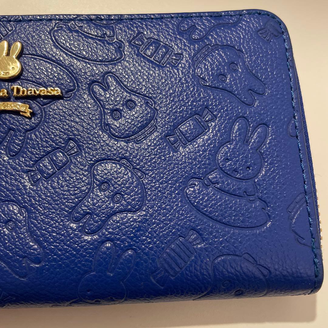 ミッフィ　Samantha Thavasa 長財布　ブルー