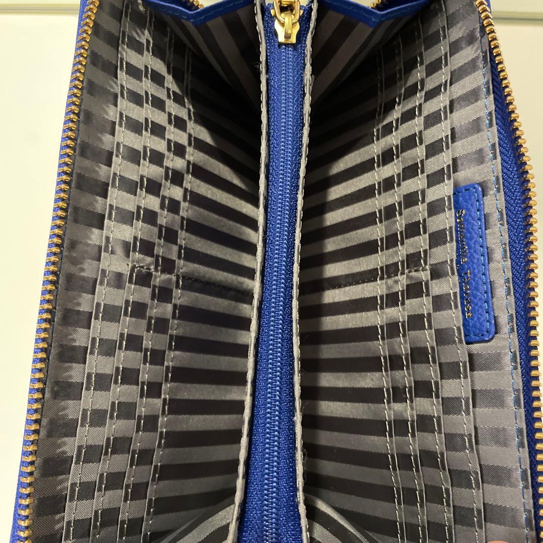 ミッフィ　Samantha Thavasa 長財布　ブルー