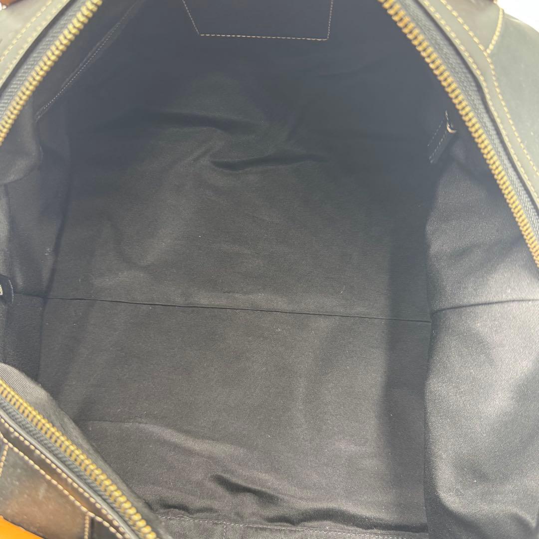 極美品✨ コーチ ボストンバッグ 2way 旅行 大容量 レザー ブラック