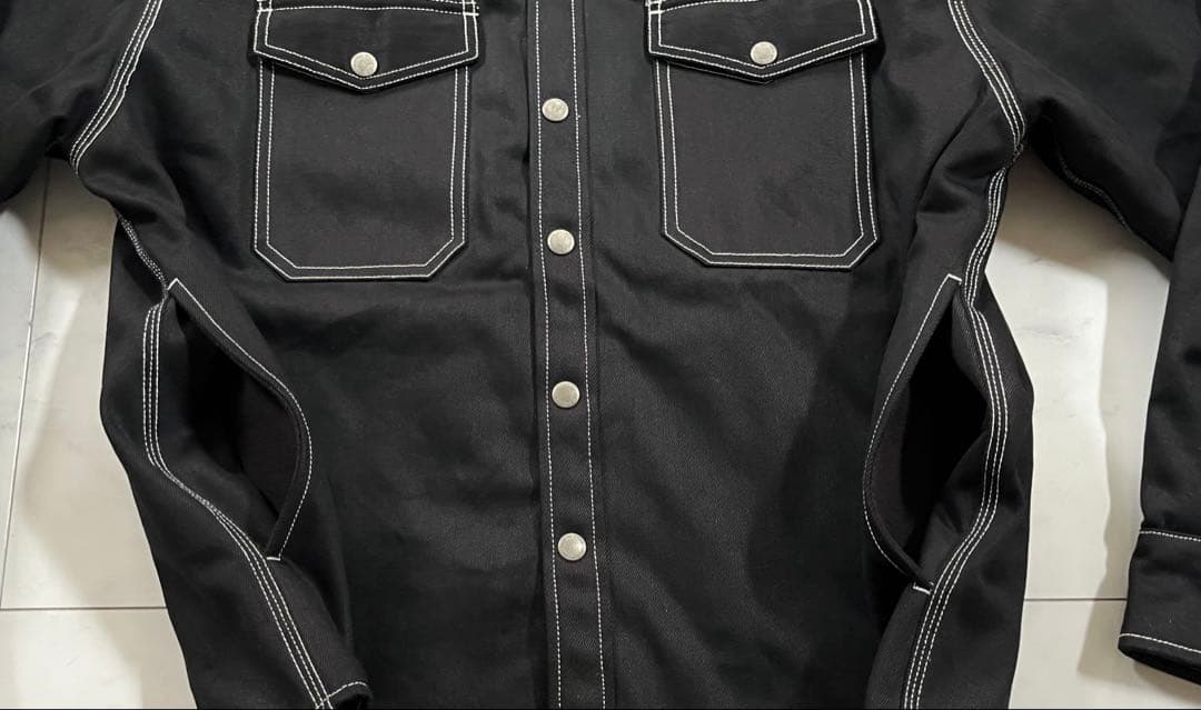 チャレンジャー 中綿 デニムシャツ　ネイバーフッド ポークチョップ RATS