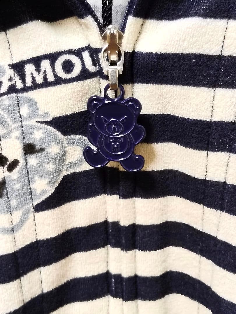 HYSTERIC GLAMOUR ストライプパーカー フリーサイズ