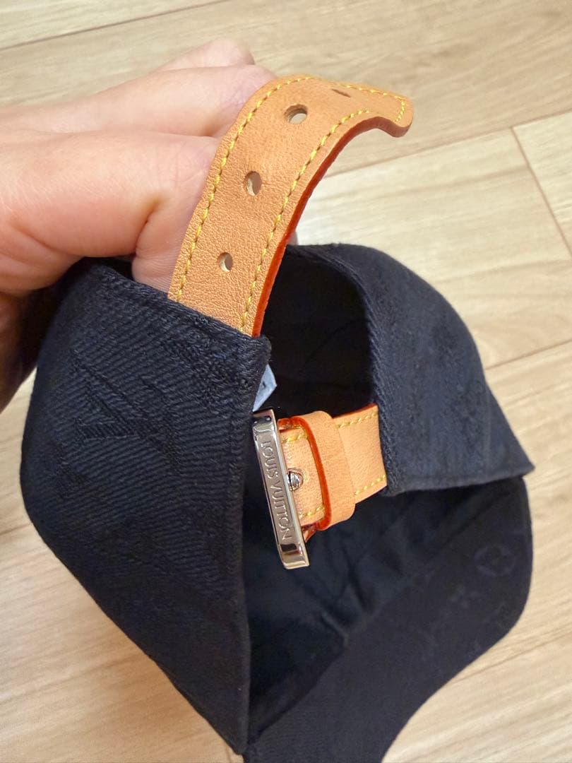 ルイヴィトン　キャップ　ブラック