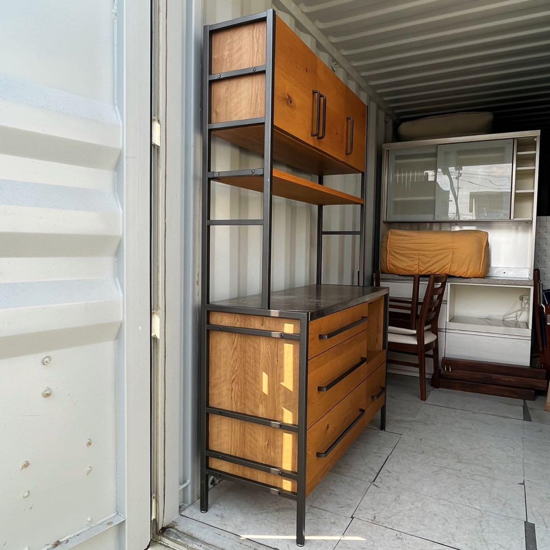 取付無料！関家具 クラッシュゲート アトランダム ダイニングボード120Aタイプ