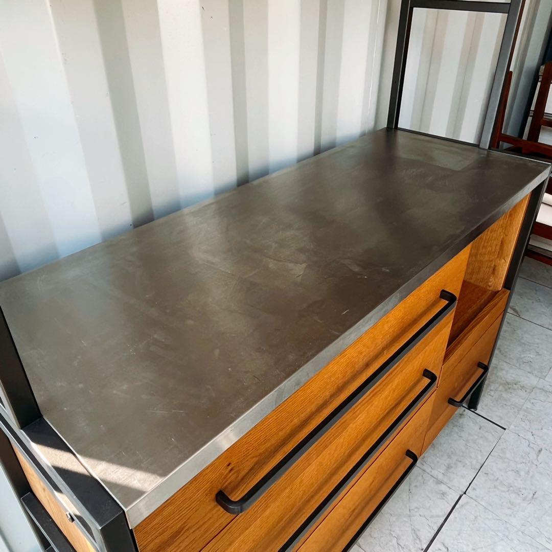 取付無料！関家具 クラッシュゲート アトランダム ダイニングボード120Aタイプ