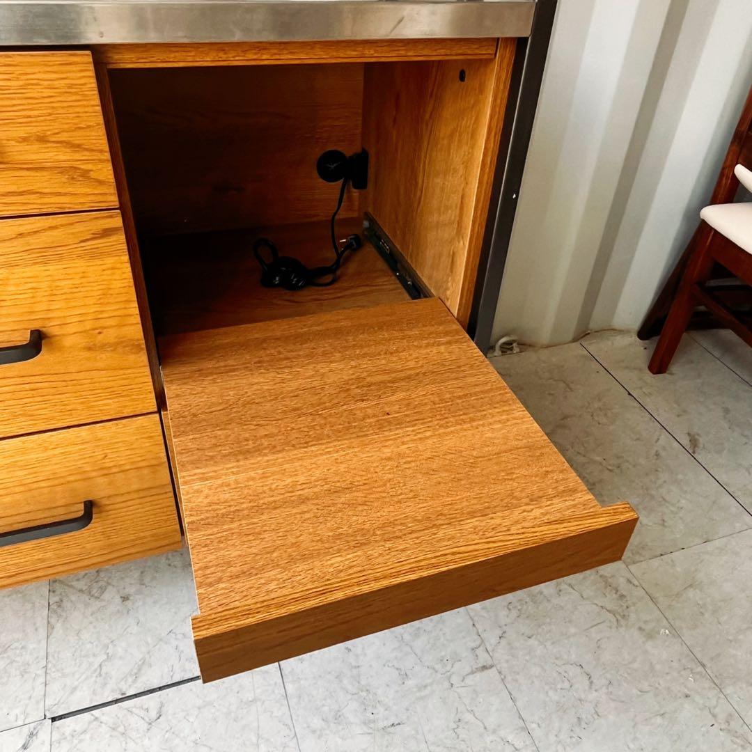 取付無料！関家具 クラッシュゲート アトランダム ダイニングボード120Aタイプ