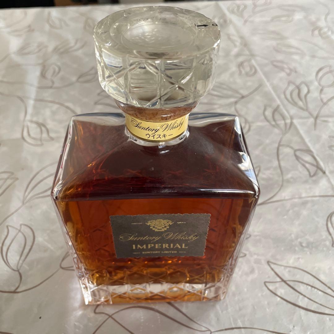 Suntory Whisky IMPERIAL クリスタルボトル