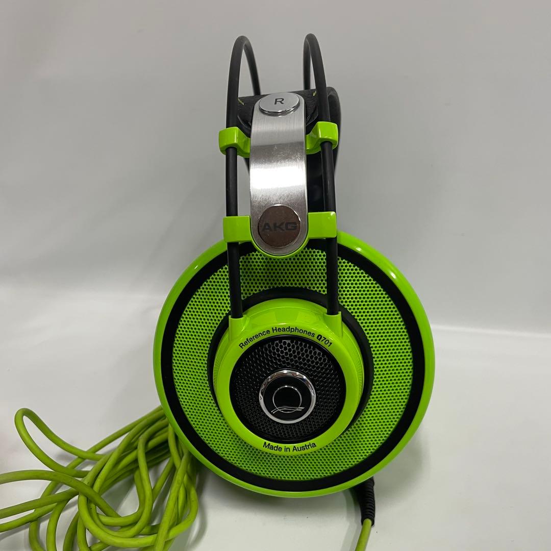 AKG Q701 グリーン クインシージョーンズコラボ プレミアムヘッドホン