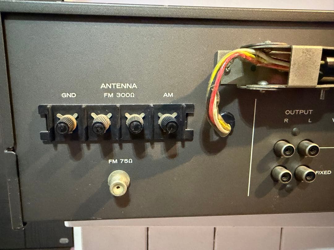 動作品　高級機　DIATONE DA-F750 チューナー