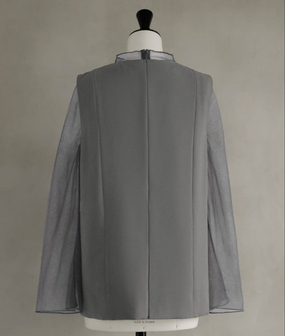 ガール　チュールレイヤードトップス・ワイドパンツ セットアップ 2点セット