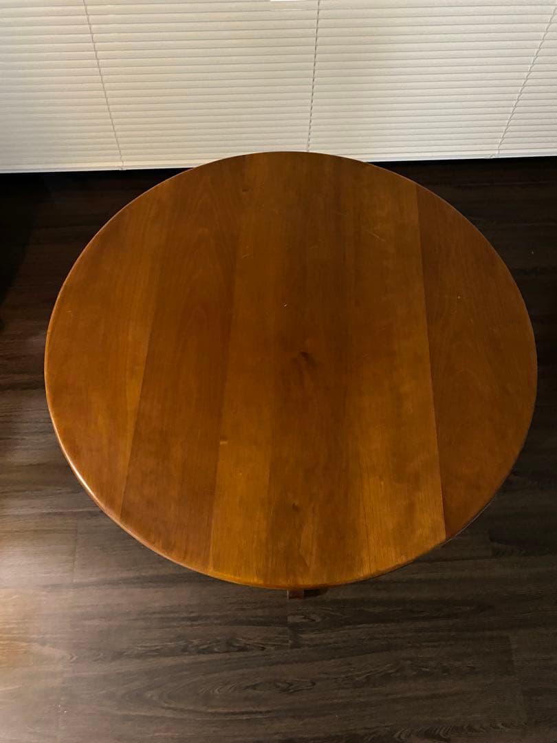 ヴィンテージ　コーヒーテーブル　木製サイドテーブル　フランス