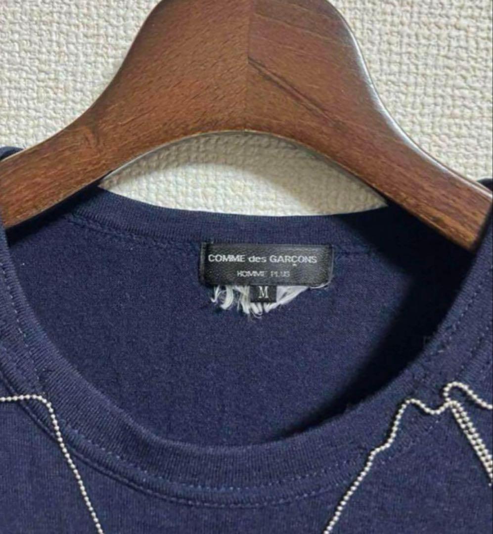 コムデギャルソンオムプリュス　ボールチェーン　ベストデザイン　ニット