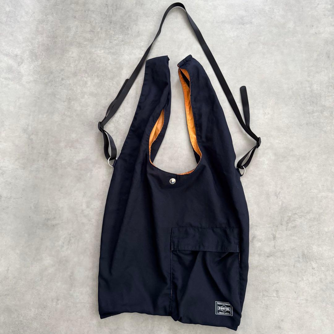 PORTER BAGGER GMS BAG ネイビー サブバッグ A4 2way