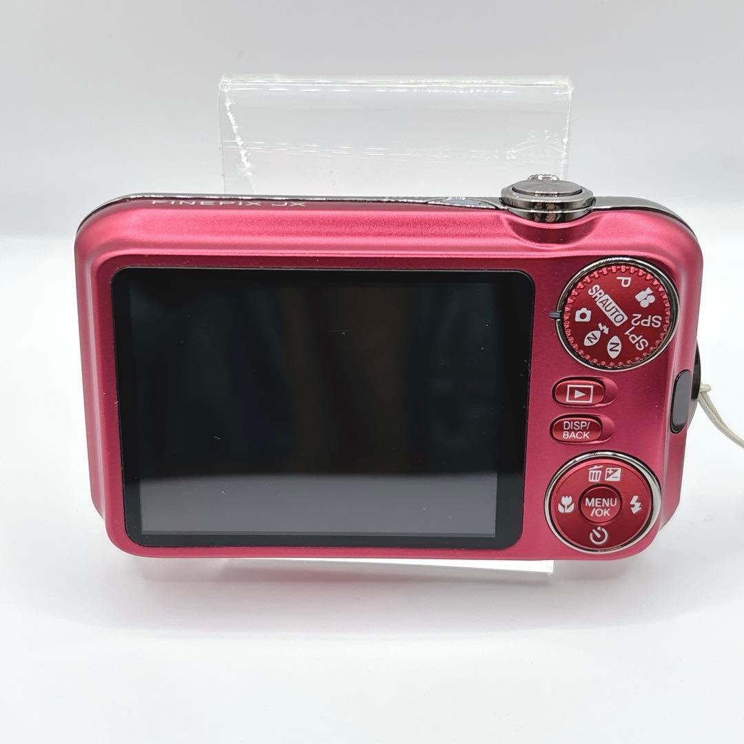 FUJIFILM FinePix JX400 レッド デジカメ　コンデジ　カメラ