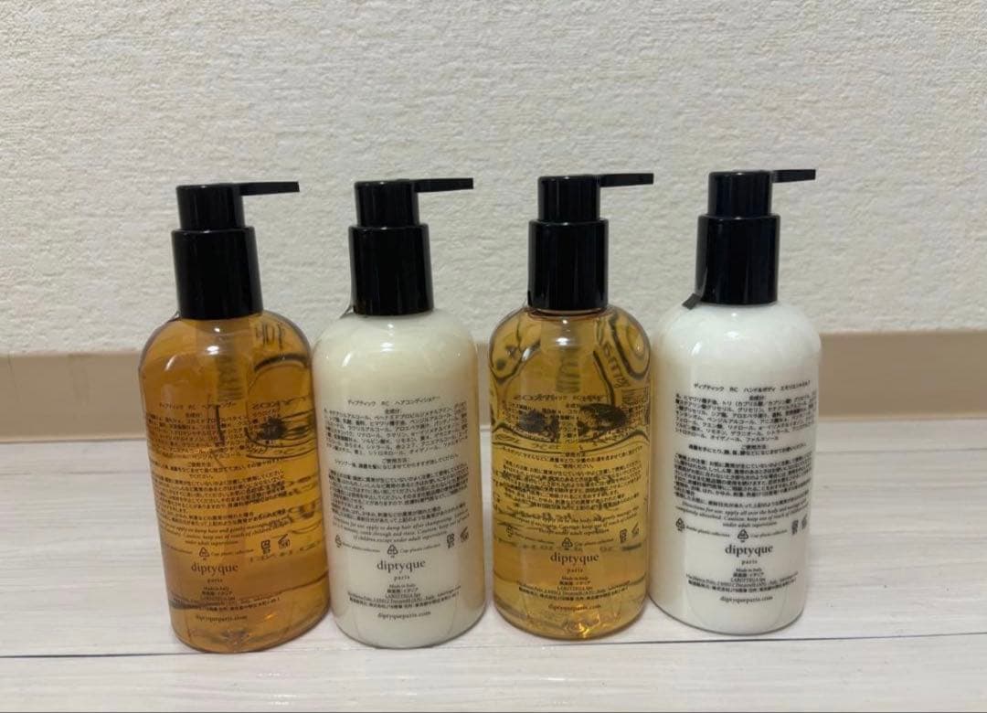 凛*様 diptyque シャンプー・コンディショナー・ローション 4本セット