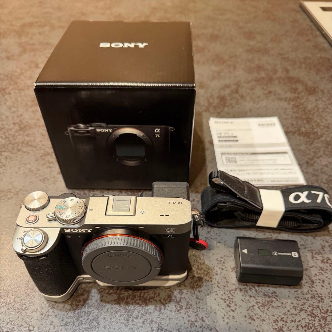 SONY α7CⅡミラーレス一眼 シルバー