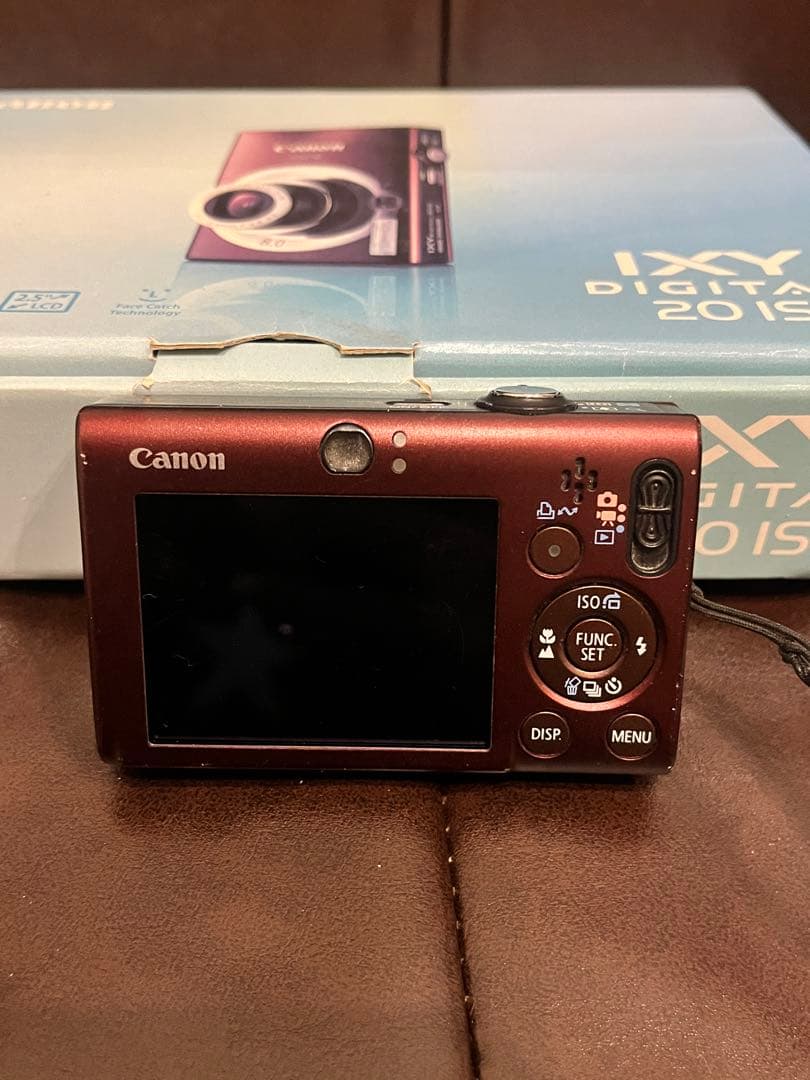 Canon IXY DIGITAL 20ISワインレッド
