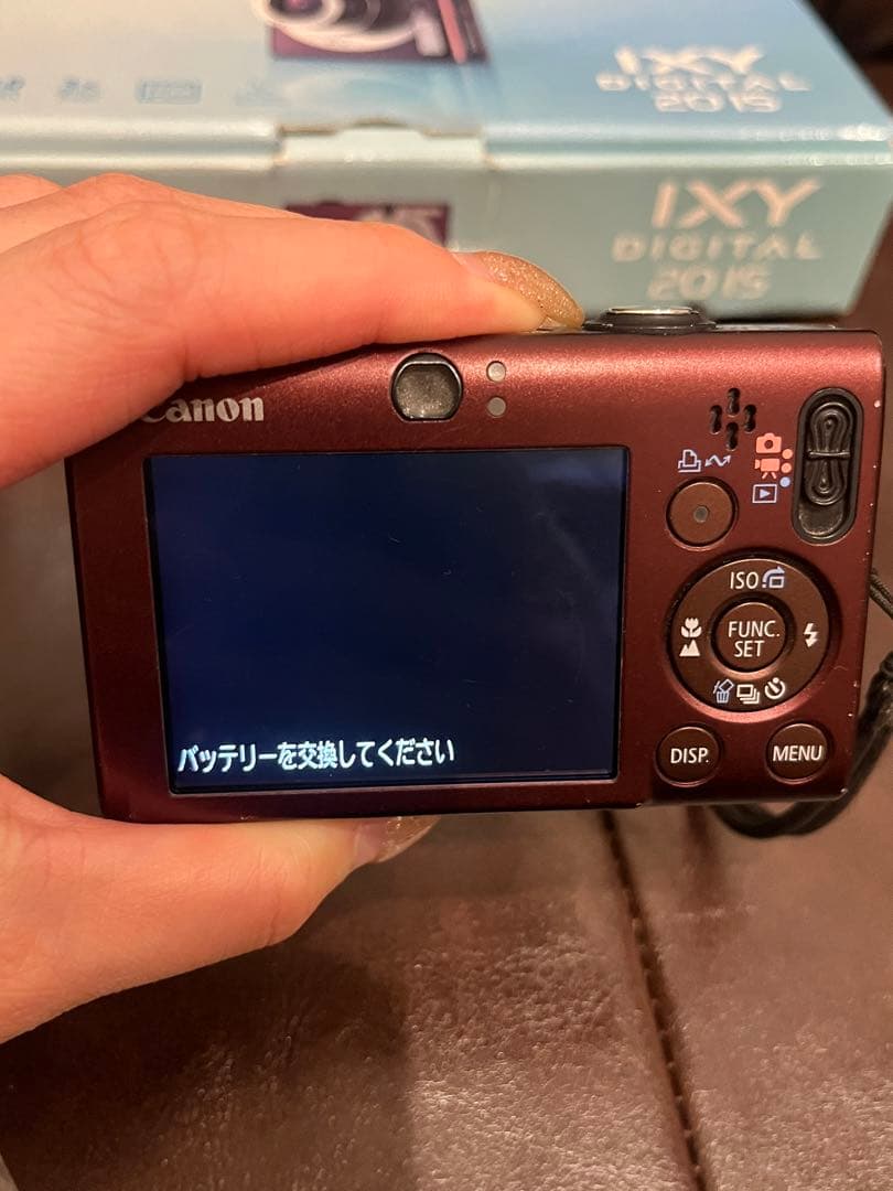 Canon IXY DIGITAL 20ISワインレッド