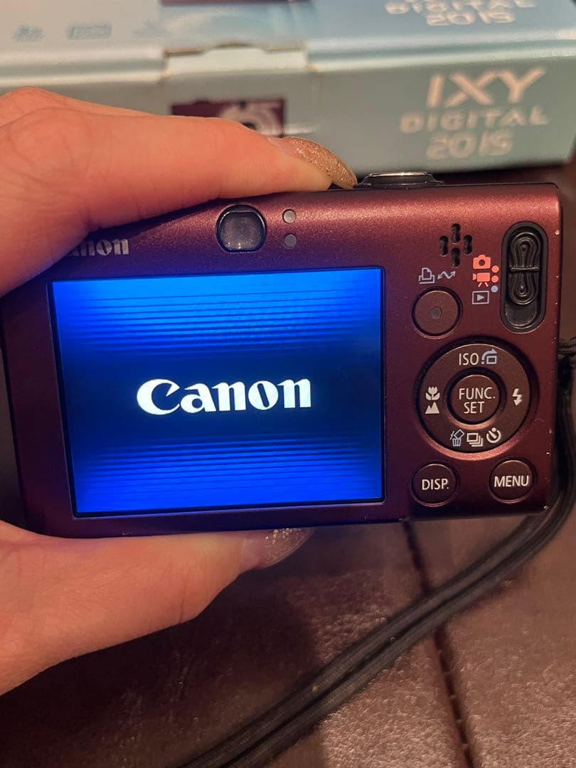 Canon IXY DIGITAL 20ISワインレッド