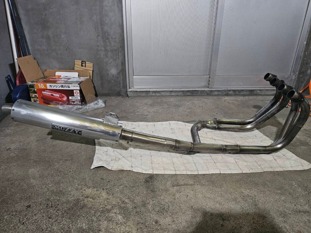 MUZZY ステンレス マフラー GPZ900R