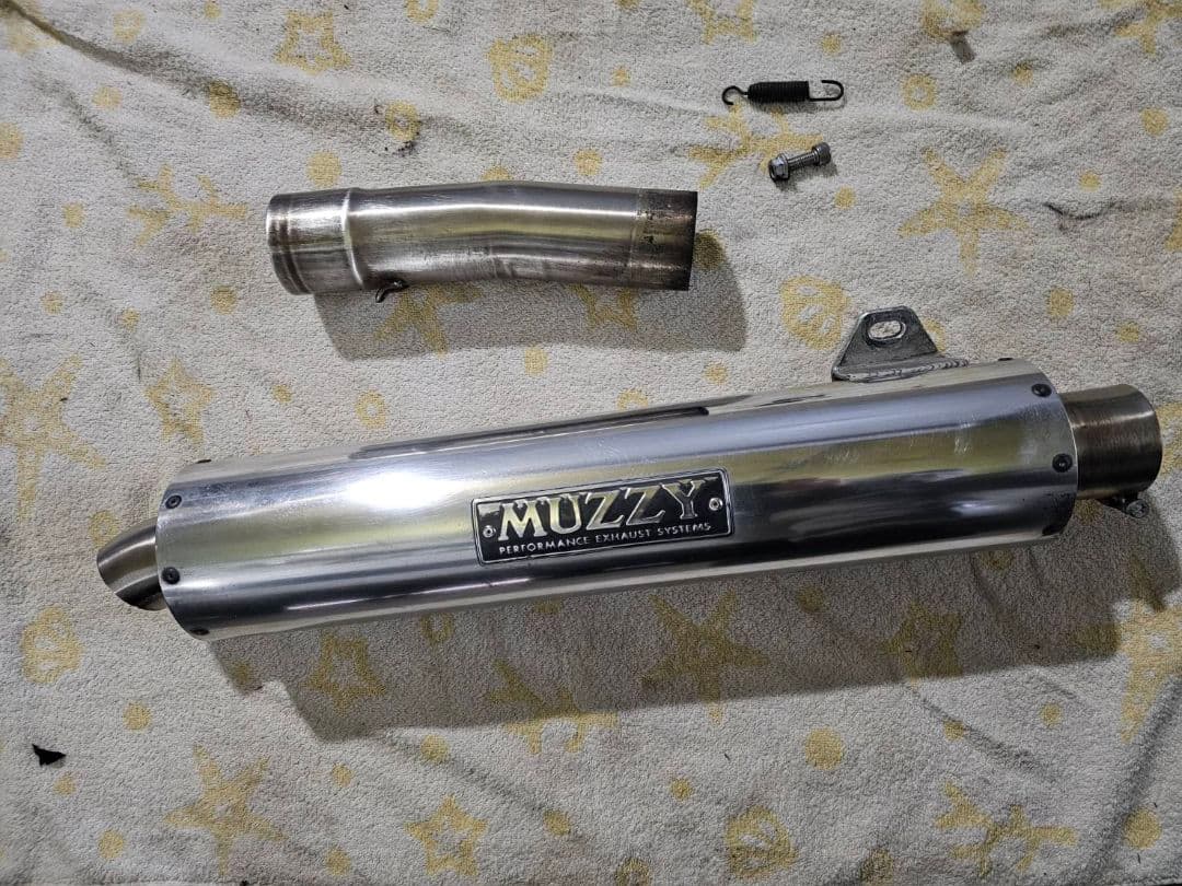 MUZZY ステンレス マフラー GPZ900R