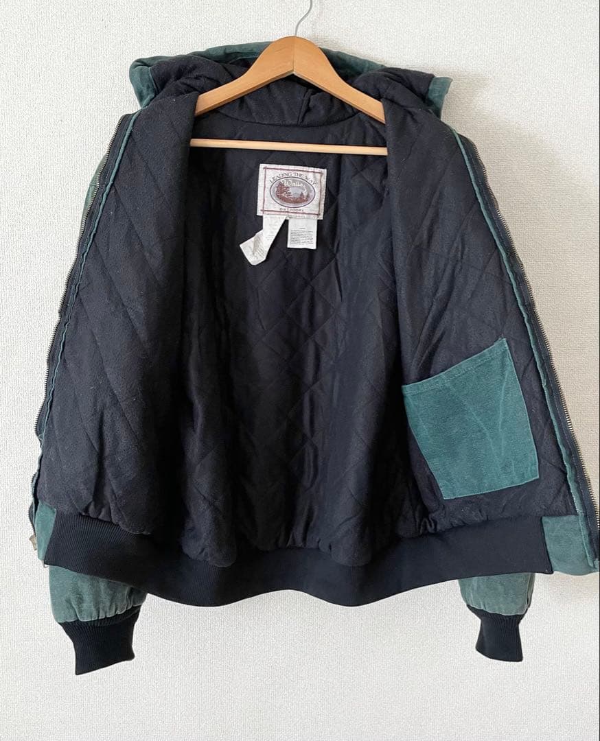 Walls コットンダックパーカー　グリーン LARGE ウォールズ