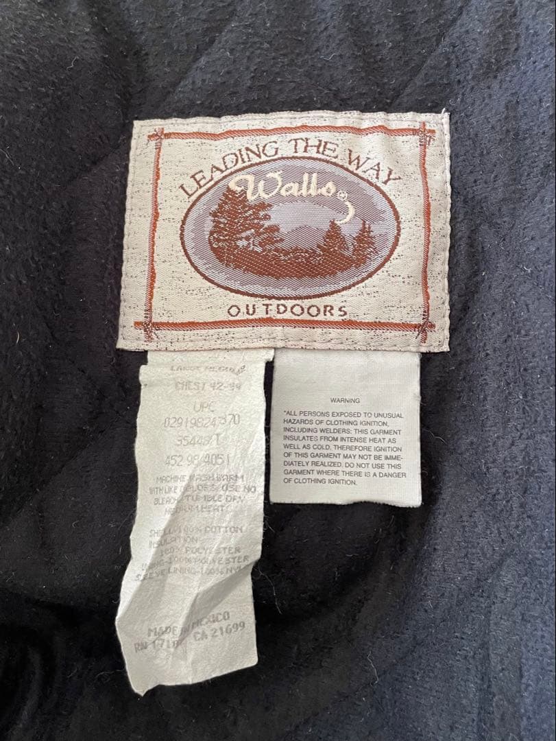 Walls コットンダックパーカー　グリーン LARGE ウォールズ