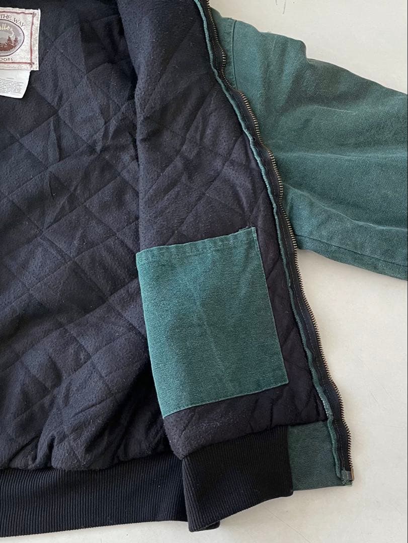 Walls コットンダックパーカー　グリーン LARGE ウォールズ