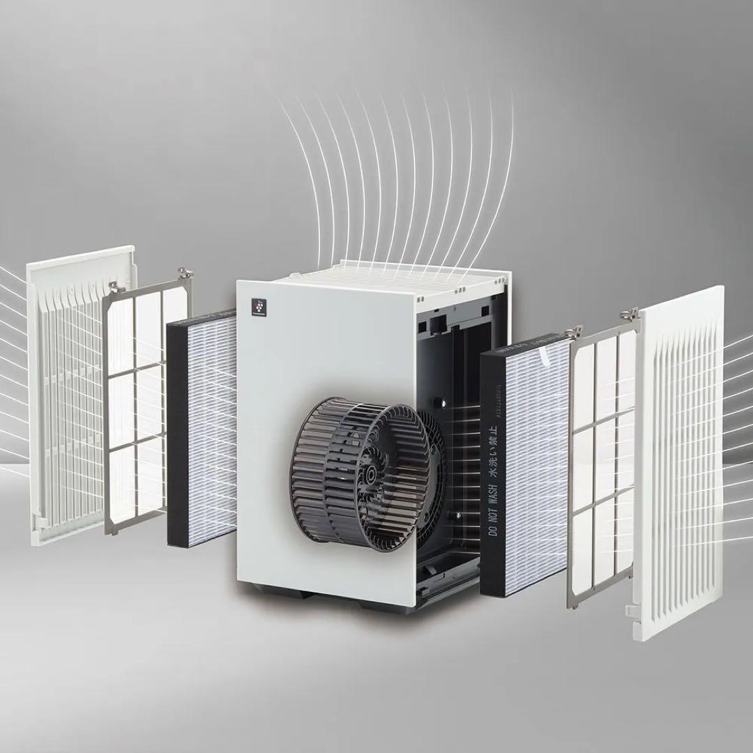 【最新2025年モデル】シャープ 空気清浄機 FU-U40-W ホワイト系