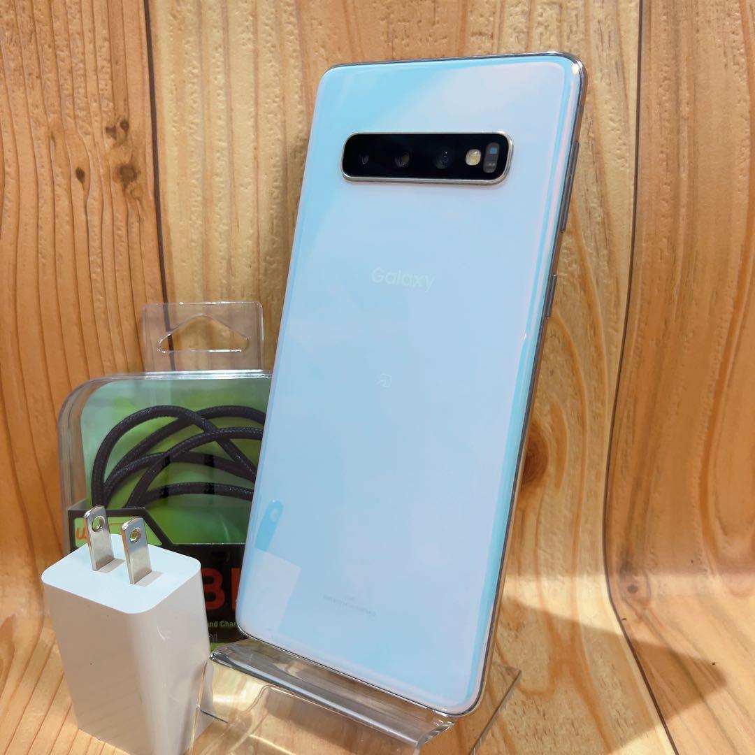 SIMフリー 本体 Galaxy S10 128 GB 312G3 ホワイト