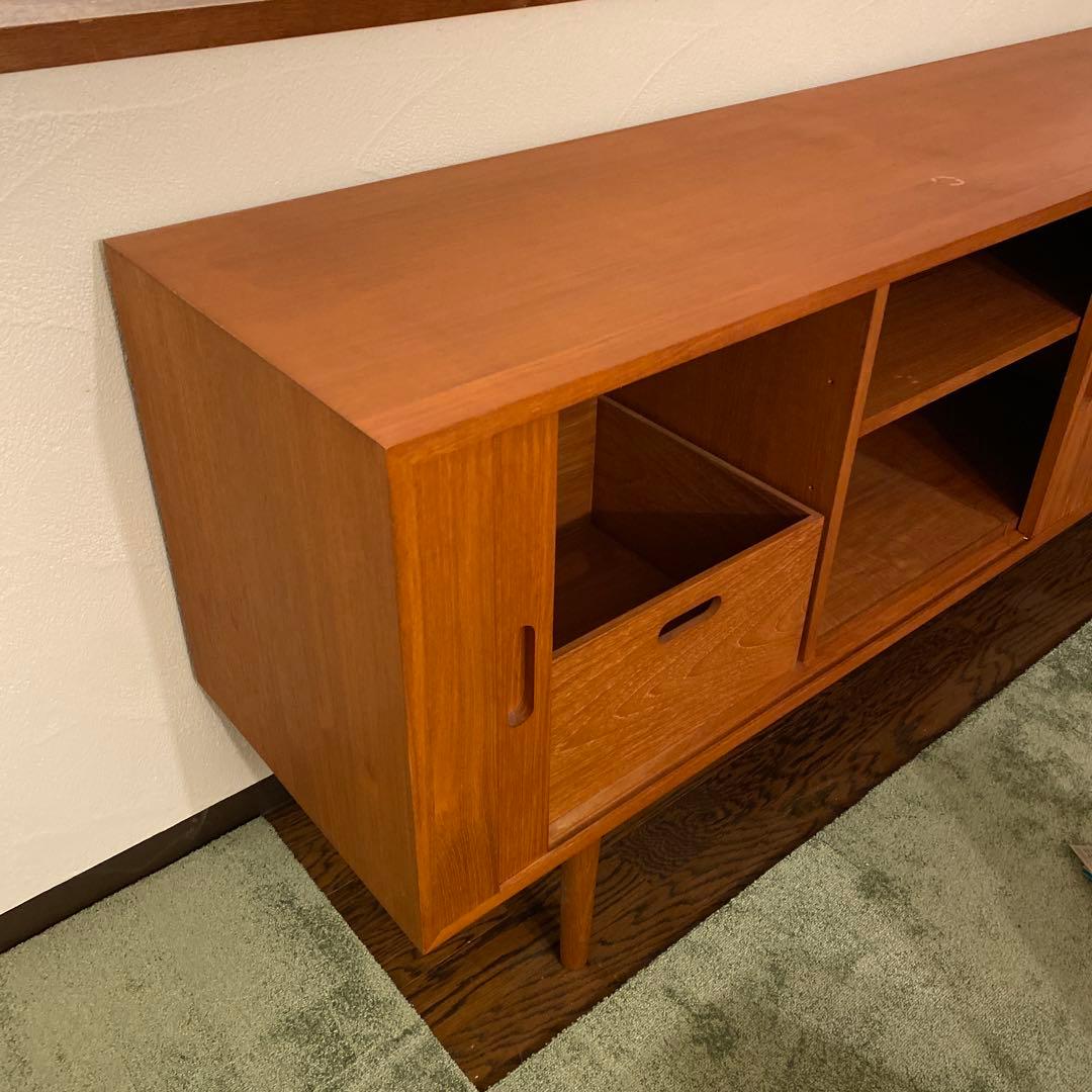 クロロス 北欧風 蛇腹サイドボード 184cm