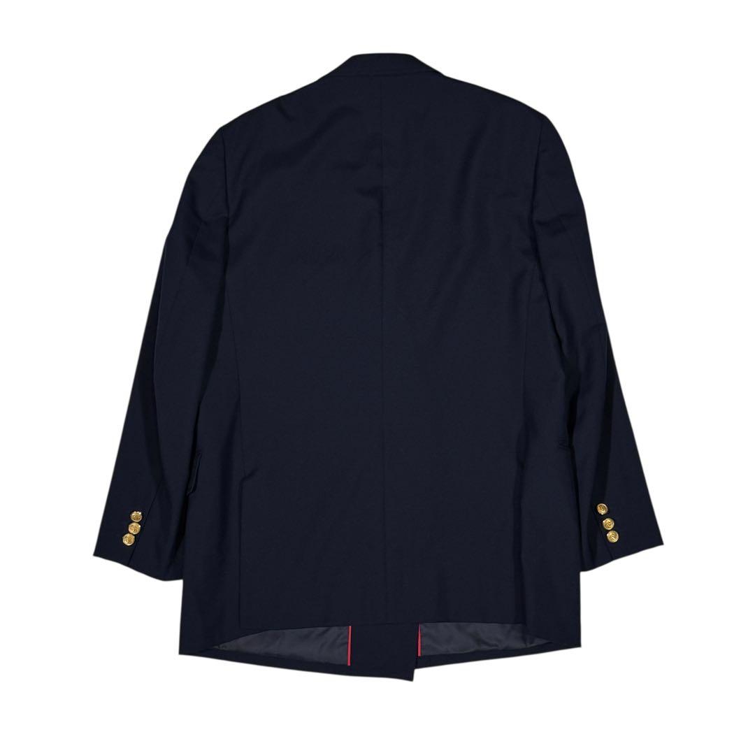 美品✨J.PRESS 紺ブレ ダブル L 金ボタン ブレザー ネイビー AB6