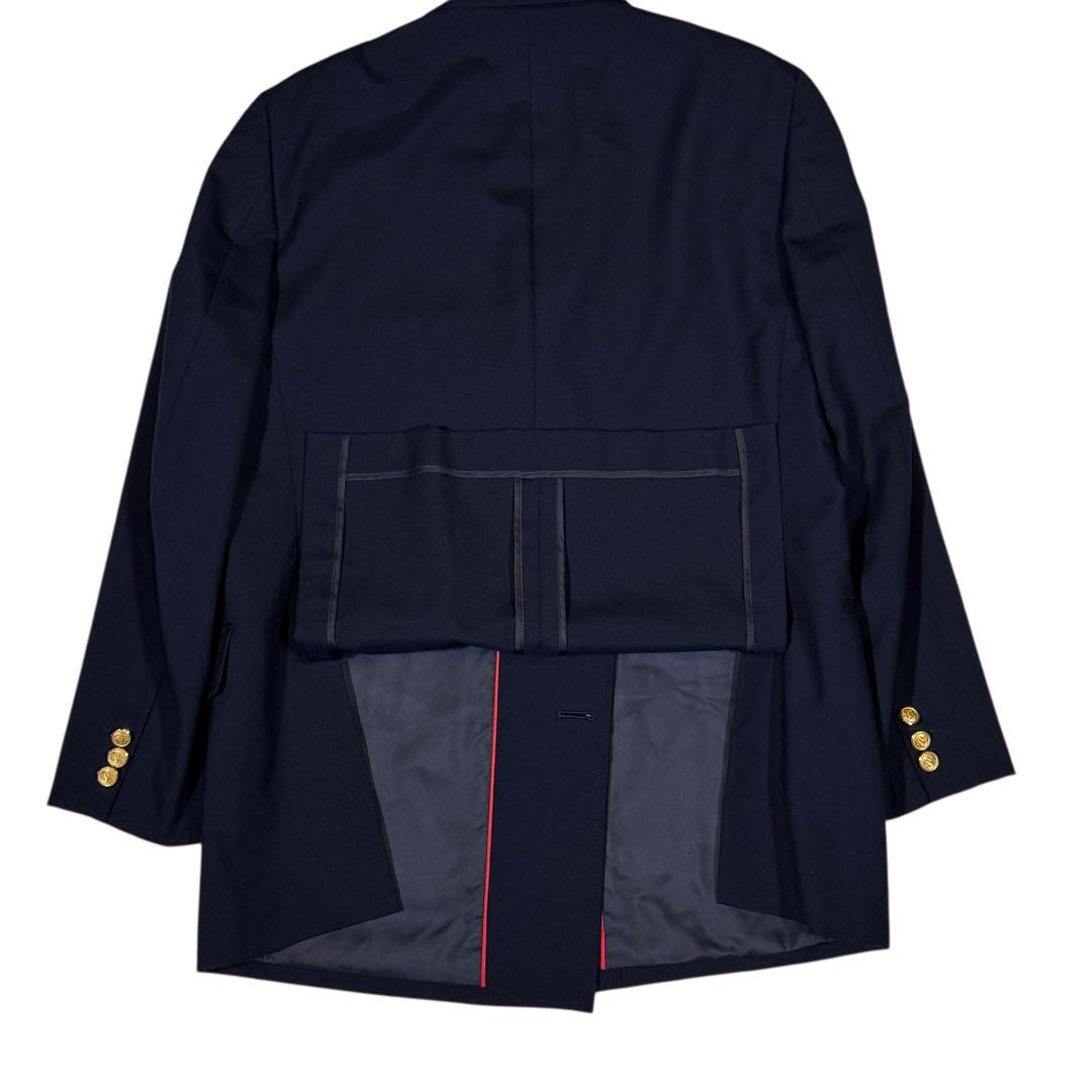 美品✨J.PRESS 紺ブレ ダブル L 金ボタン ブレザー ネイビー AB6