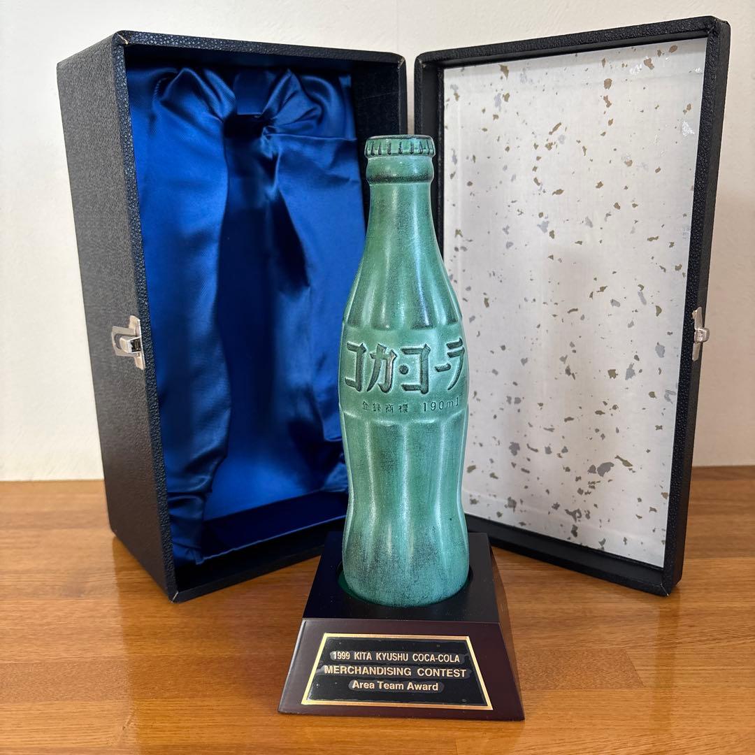 非売品 コカ・コーラ トロフィー 1999年 表彰記念 専用ケース付