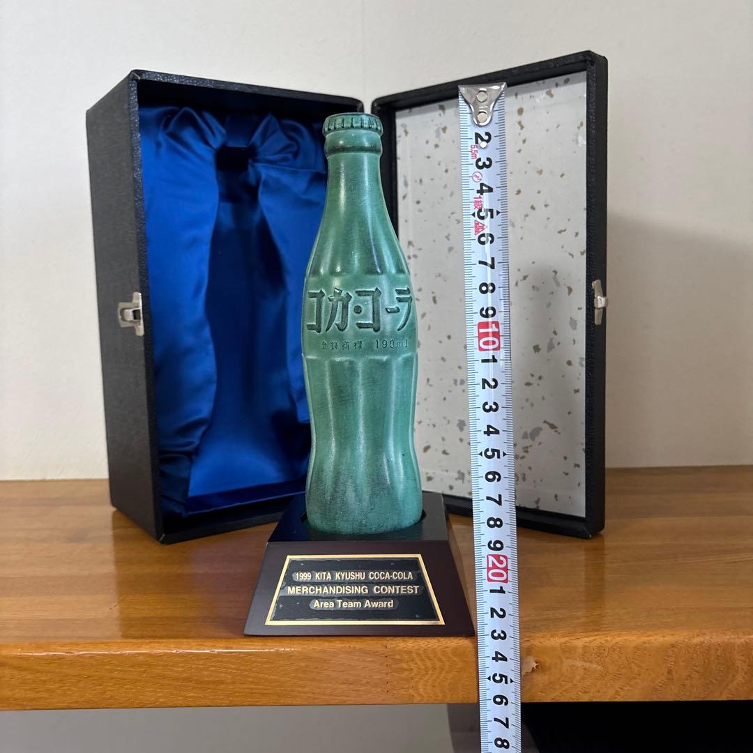 非売品 コカ・コーラ トロフィー 1999年 表彰記念 専用ケース付