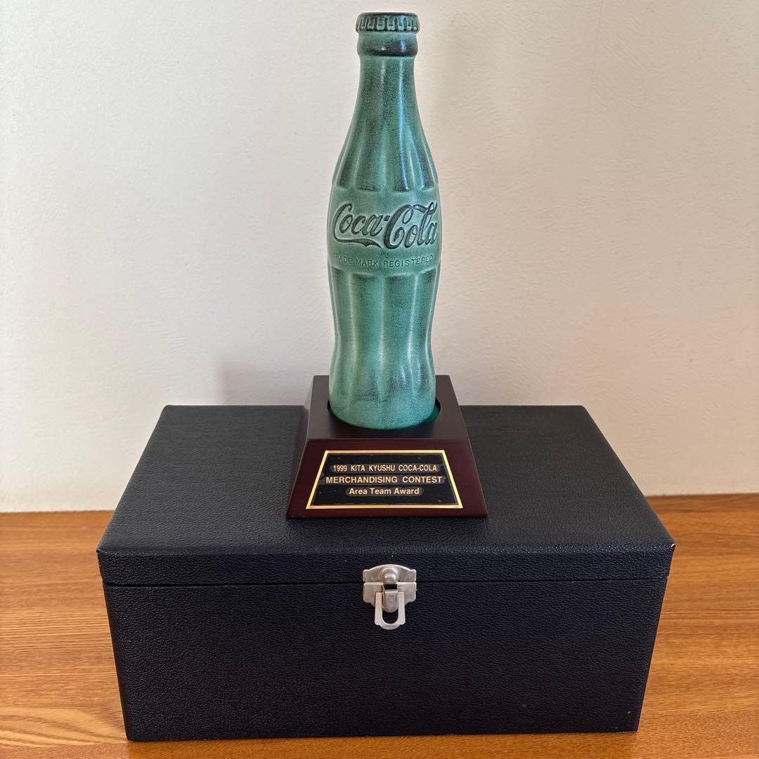 非売品 コカ・コーラ トロフィー 1999年 表彰記念 専用ケース付