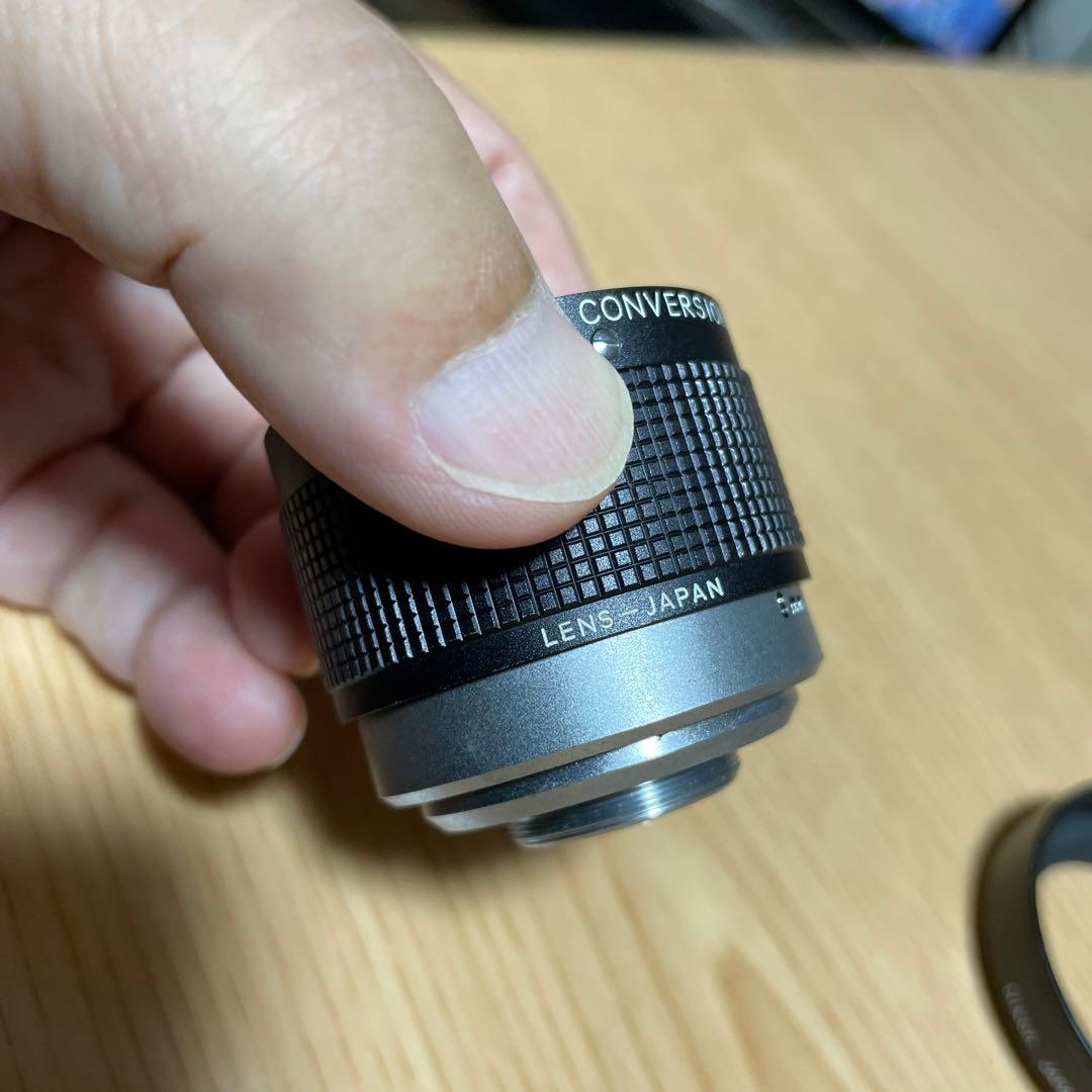 Nikon Nikkorex 8F zoom conversion 0.8-2×