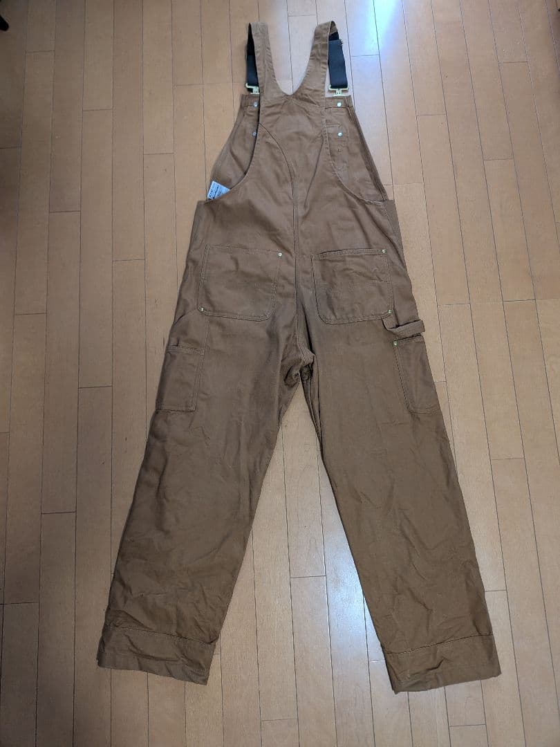 Carhartt オーバーオール 34 x 30 ブラウン