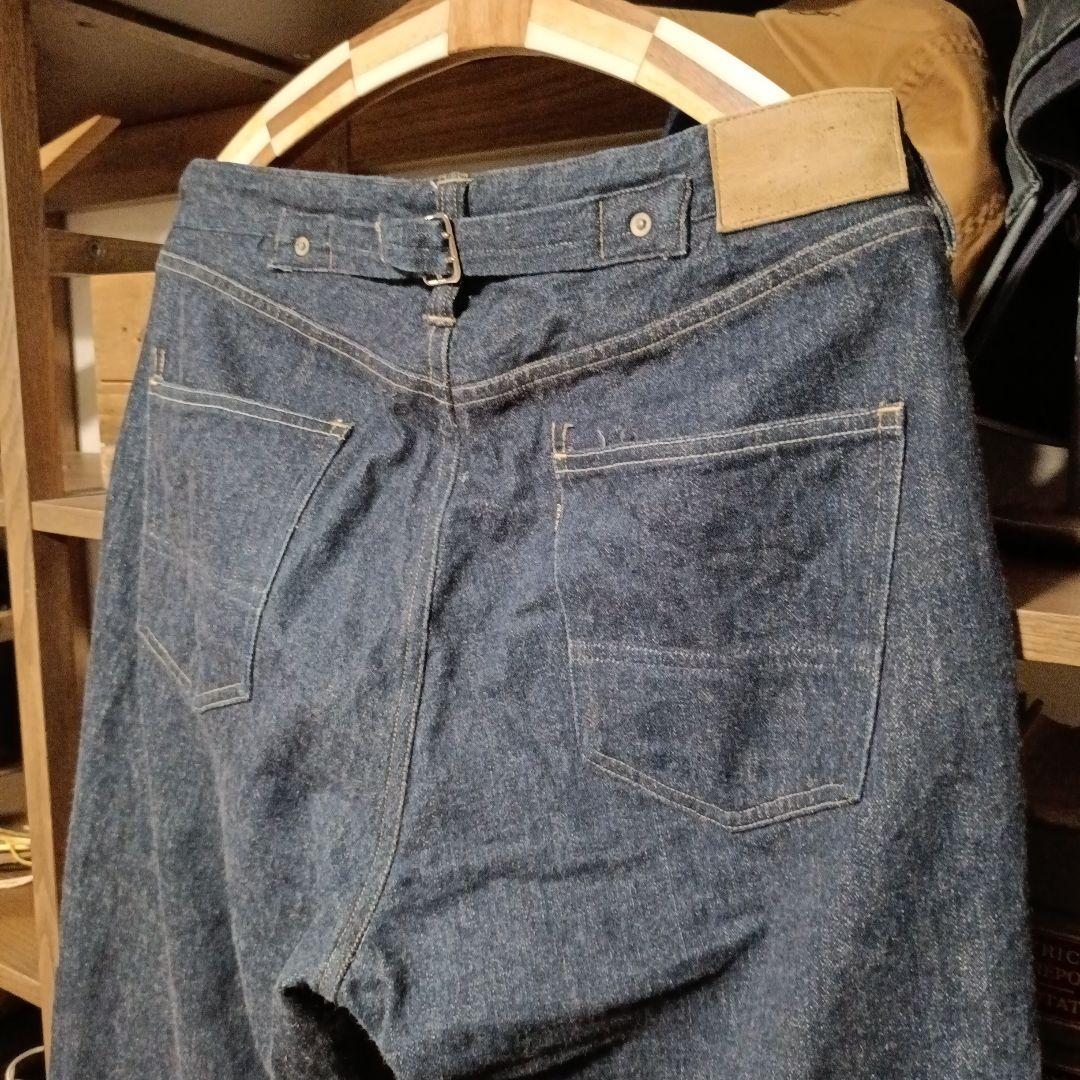 old joeサイズ36 シンチバックデニムパンツTROUSERトラウザー