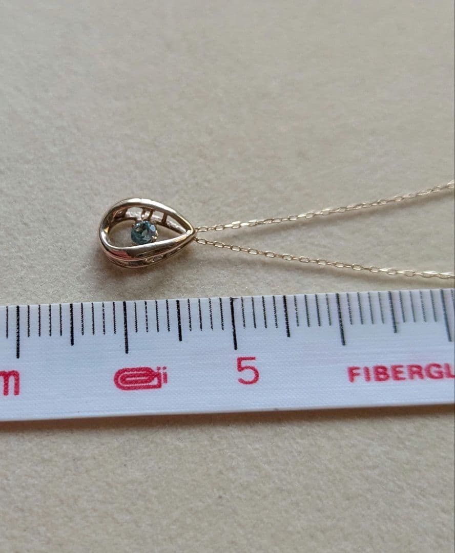 K10　ペンダントネックレス　40cmくらいだったと思います