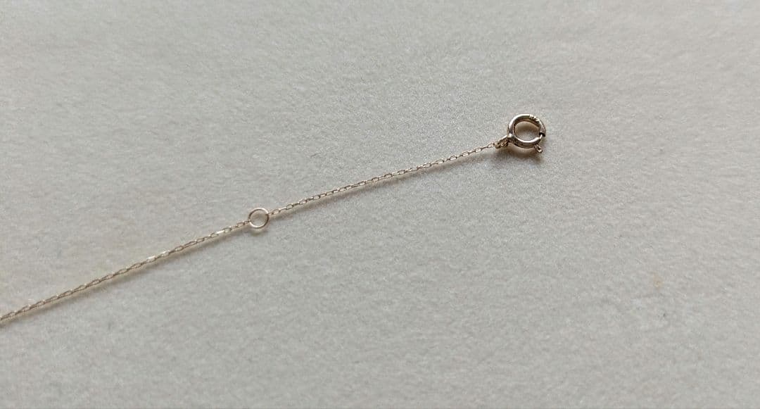 K10　ペンダントネックレス　40cmくらいだったと思います