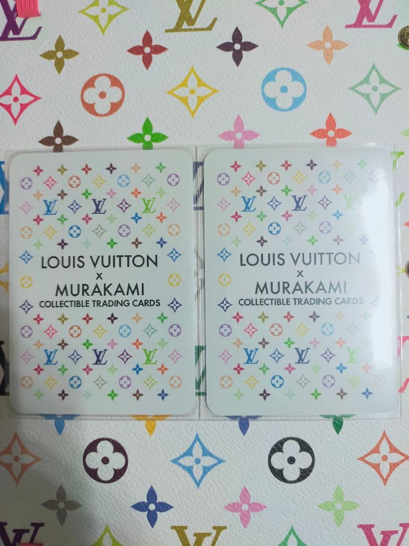LOUIS VUITTON x 村上隆 トレカ 007/008 2枚セット